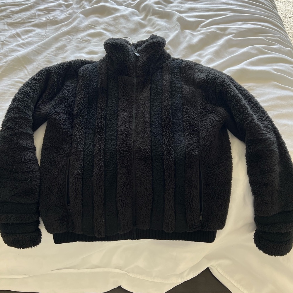 Athleta Sherpa zip up jacket